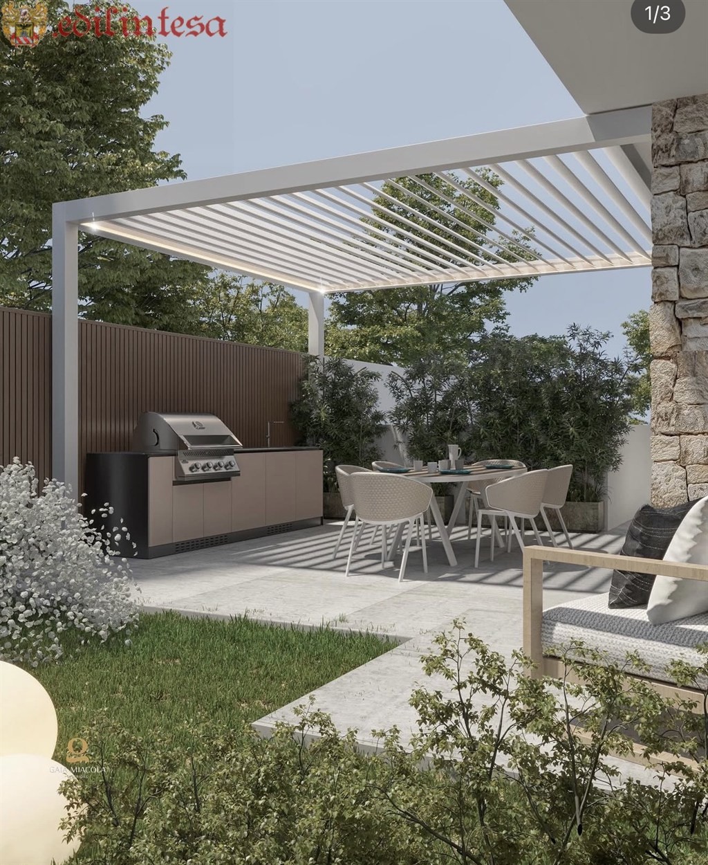 Trilocale ampio o quadrilocale favoloso con giardino privato con DETRAZIONE SISMABONUS