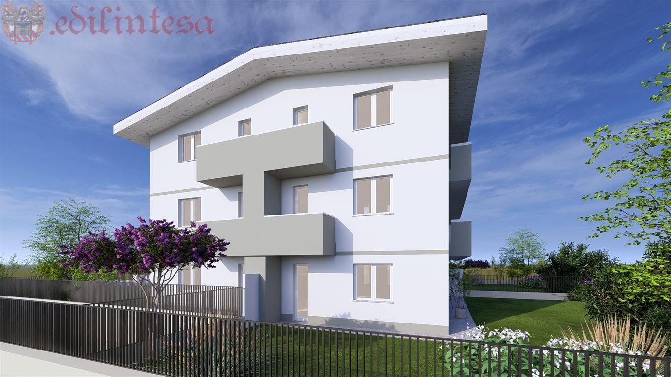 NUOVO ELEGANTE QUADRILOCALE CON AMPIO GIARDINO IN NUOVA PALAZZINA